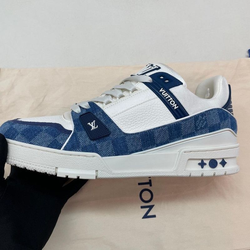 Louis Vuitton Louis Vuitton Trainer Low-Top Sneakers for Everyone 0079 Size US 10.5 / EU 43-44 - 13 Thumbnail