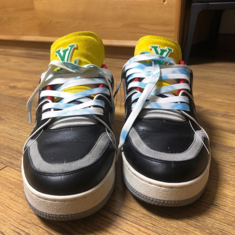 Louis Vuitton Louis Vuitton Stylish Low-Top Trainers 0079 Size US 8.5 / EU 41-42 - 4 Thumbnail