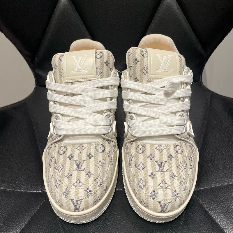 Louis Vuitton Louis Vuitton Trainer Low-Top Fashion Sneakers 0079 Size US 7.5 / EU 40-41 - 5 Thumbnail