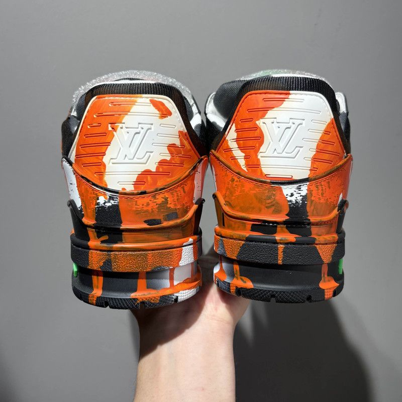 Louis Vuitton Louis Vuitton Trainer ART Collaboration Low Sneakers 0079 Size US 8 / EU 41 - 3 Thumbnail