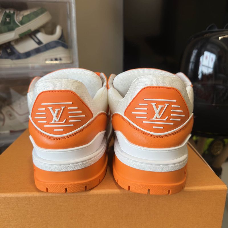 Louis Vuitton Louis Vuitton Trainer Maxi Fashion Sneakers for Men 0079 Size US 12 / EU 45 - 3 Thumbnail