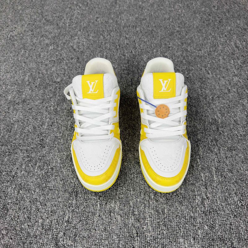 Louis Vuitton Louis Vuitton Trainer Low-Top Stylish Sneakers 0079 Size US 6.5 / EU 39-40 - 2 Thumbnail