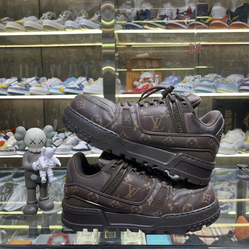 Louis Vuitton Louis Vuitton Trainer Maxi Low-Top Sneakers 0079 Size US 8 / EU 41 - 9 Thumbnail