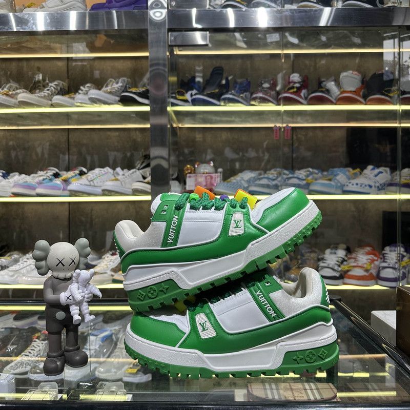 Louis Vuitton Louis Vuitton Trainer Maxi Low-Top Fashion Sneakers 0079 Size US 9.5 / EU 42-43 - 9 Thumbnail