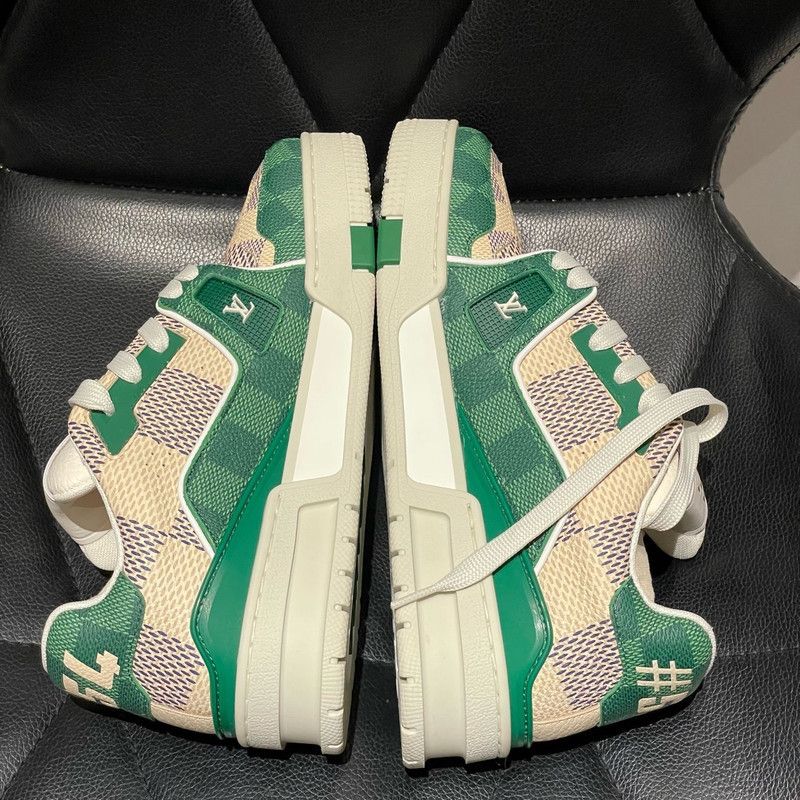 Louis Vuitton Louis Vuitton Colorful Leather Low-Top Sneakers 0079 Size US 6.5 / EU 39-40 - 5 Thumbnail