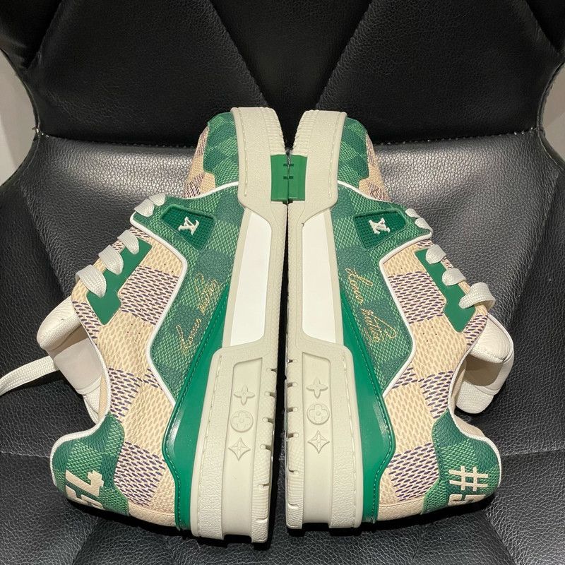 Louis Vuitton Louis Vuitton Colorful Leather Low-Top Sneakers 0079 Size US 6.5 / EU 39-40 - 6 Thumbnail
