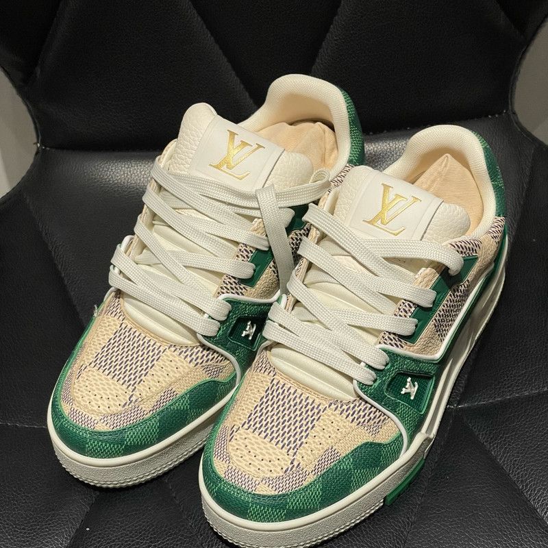 Louis Vuitton Louis Vuitton Colorful Leather Low-Top Sneakers 0079 Size US 6.5 / EU 39-40 - 2 Thumbnail