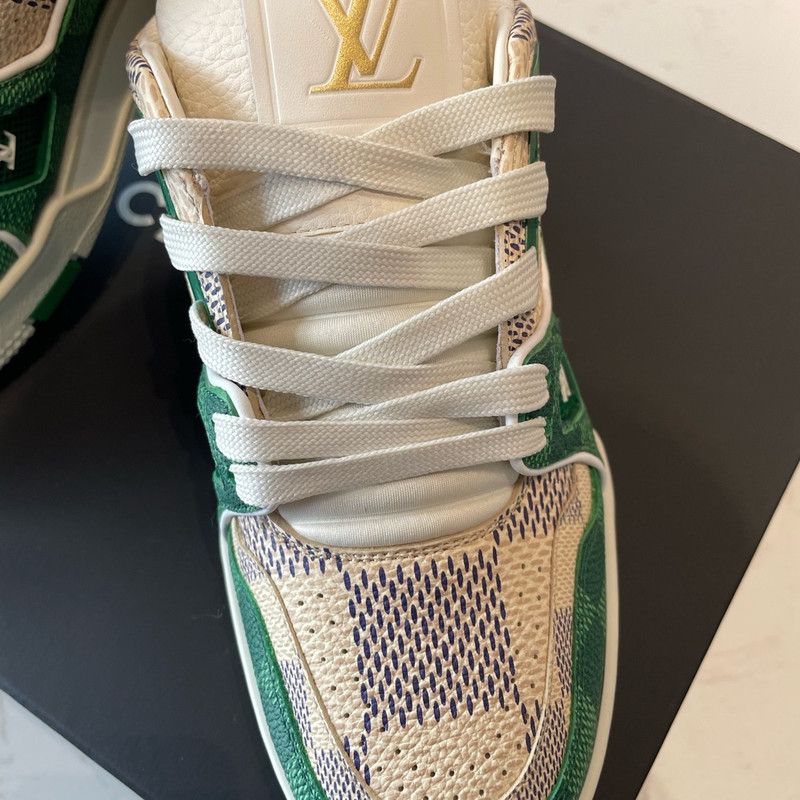 Louis Vuitton Louis Vuitton Colorful Leather Low-Top Sneakers 0079 Size US 6.5 / EU 39-40 - 12 Thumbnail