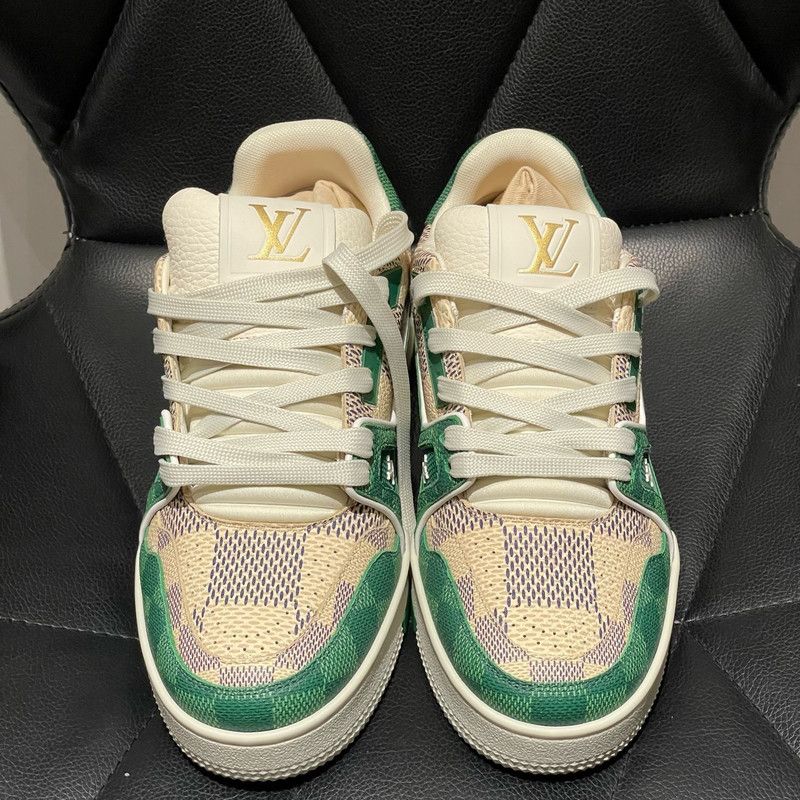 Louis Vuitton Louis Vuitton Colorful Leather Low-Top Sneakers 0079 Size US 6.5 / EU 39-40 - 3 Thumbnail