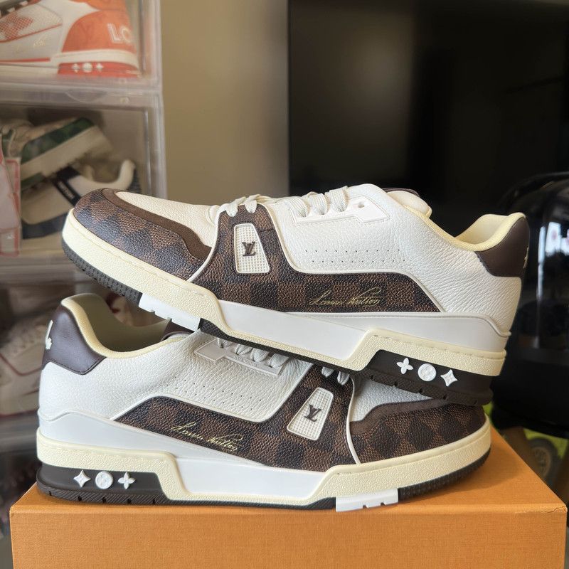 Louis Vuitton Louis Vuitton Low-Top Trainer Sneakers for Men and Women 0079 Size US 11 / EU 44 - 7 Thumbnail
