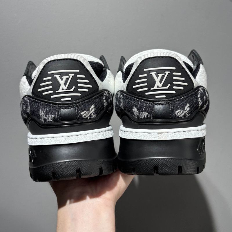 Louis Vuitton Louis Vuitton Trainer Maxi Low Top Sneakers 0079 Size US 5.5 / EU 38 - 3 Thumbnail