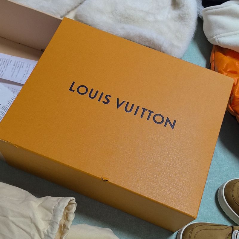 Louis Vuitton Louis Vuitton Trainer Low Top Sneakers in Orange 0079 Size US 8.5 / EU 41-42 - 6 Thumbnail