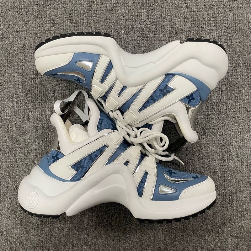 Louis Vuitton Louis Vuitton Sporty Color-Block Casual Sneakers 0079 Size US 7.5 / EU 40-41 - 5 Thumbnail