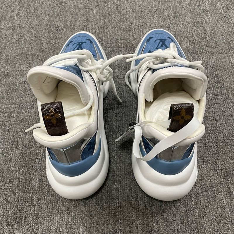 Louis Vuitton Louis Vuitton Sporty Color-Block Casual Sneakers 0079 Size US 7.5 / EU 40-41 - 3 Thumbnail