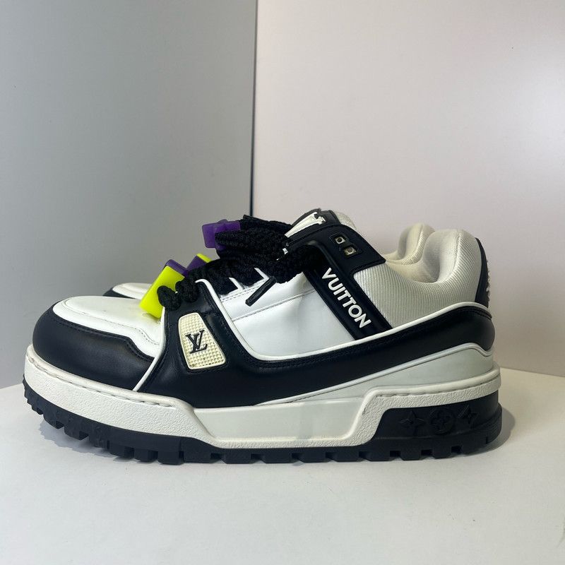 Louis Vuitton Louis Vuitton Trainer Maxi Low-Top Sneakers 0079 Size US 9.5 / EU 42-43 - 4 Thumbnail