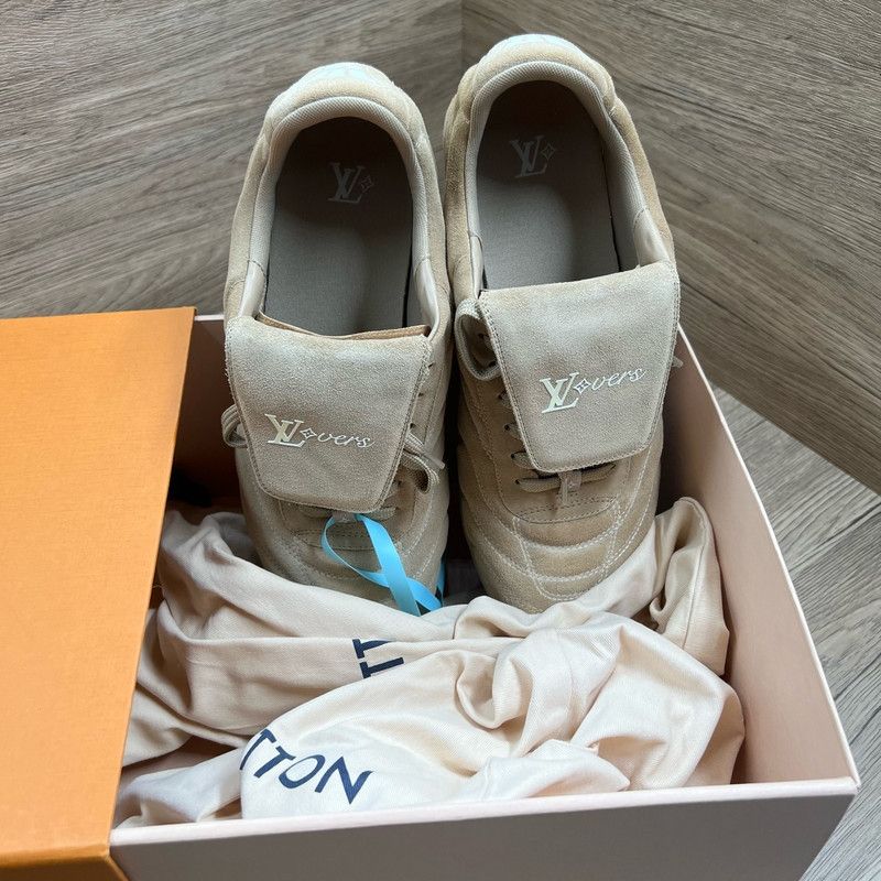Louis Vuitton Louis Vuitton Footprint Soccer Casual Shoes 0079 Size US 8.5 / EU 41-42 - 2 Thumbnail