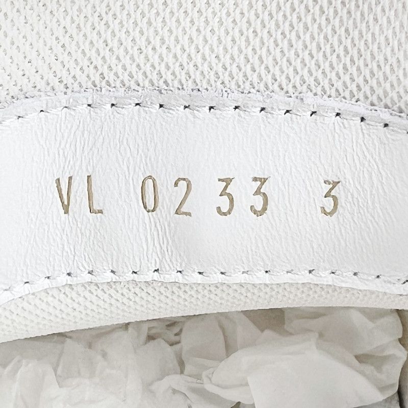 Louis Vuitton Louis Vuitton Blue and White Printed Low-Top Sneakers 0079 Size US 6.5 / EU 39-40 - 7 Thumbnail