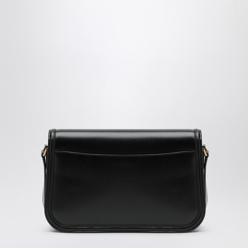 Saint Laurent Paris Saint Laurent Large Solferino Bag In Black Leather Size ONE SIZE - 2 Thumbnail