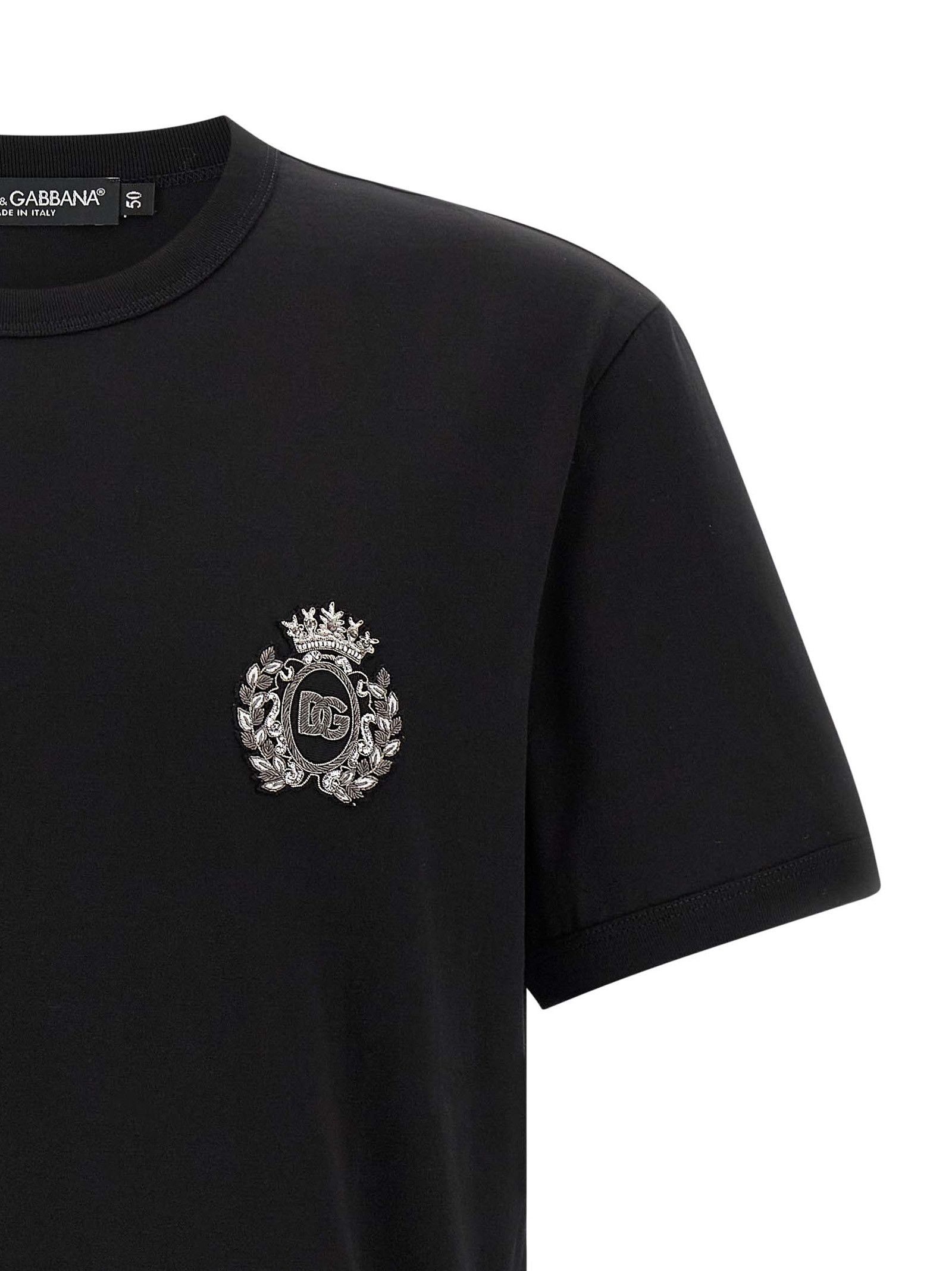 Dolce & Gabbana Heraldic Patch T-Shirt Size US S / EU 44-46 / 1 - 3 Thumbnail