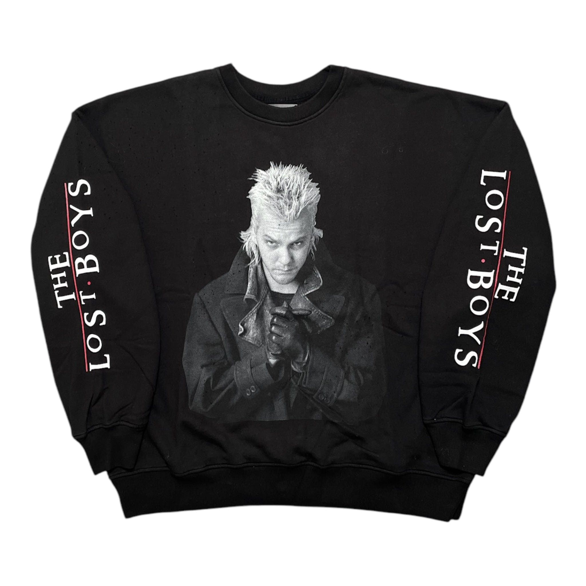 Amiri Lost Boys Crewneck Sweatshirt Black