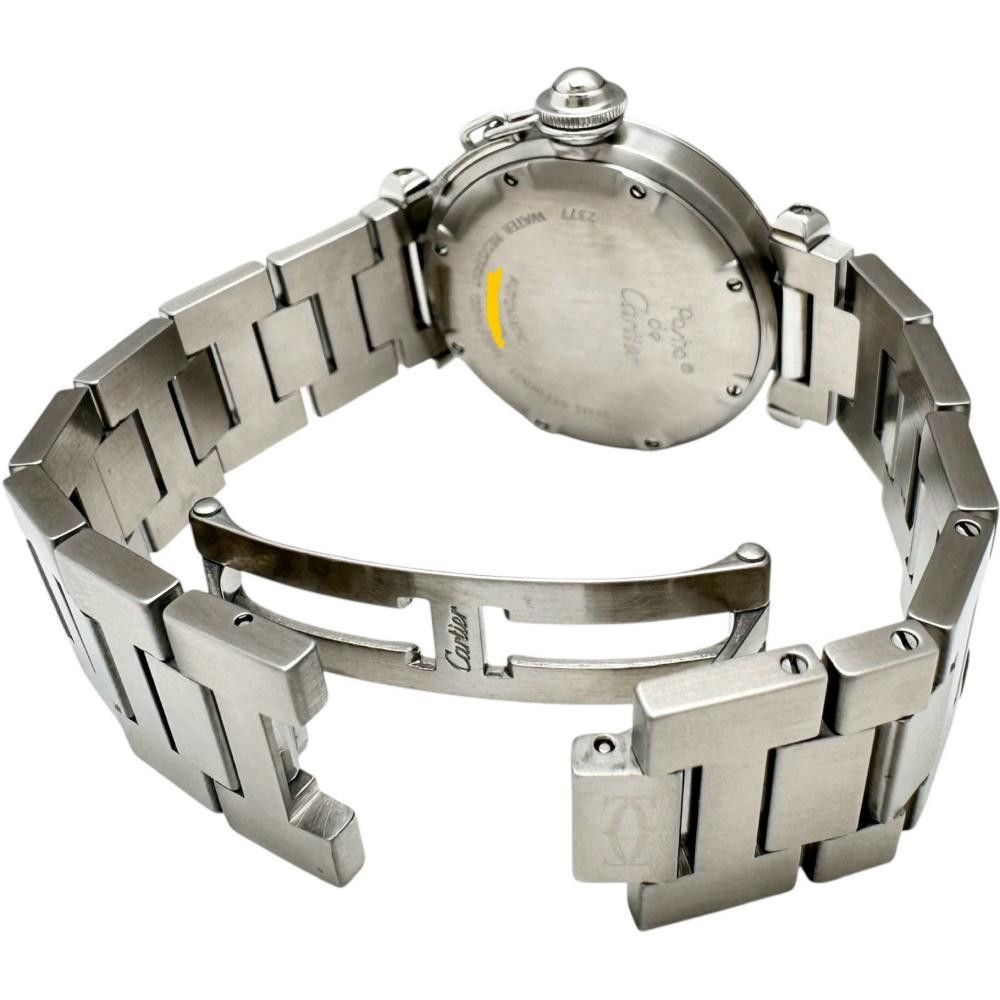 Cartier Cartier Cartier PashaC Meridian Stainless Steel Metal Automatic W31029M7 Size ONE SIZE - 6 Thumbnail