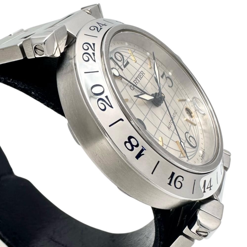 Cartier Cartier Cartier PashaC Meridian Stainless Steel Metal Automatic W31029M7 Size ONE SIZE - 4 Thumbnail