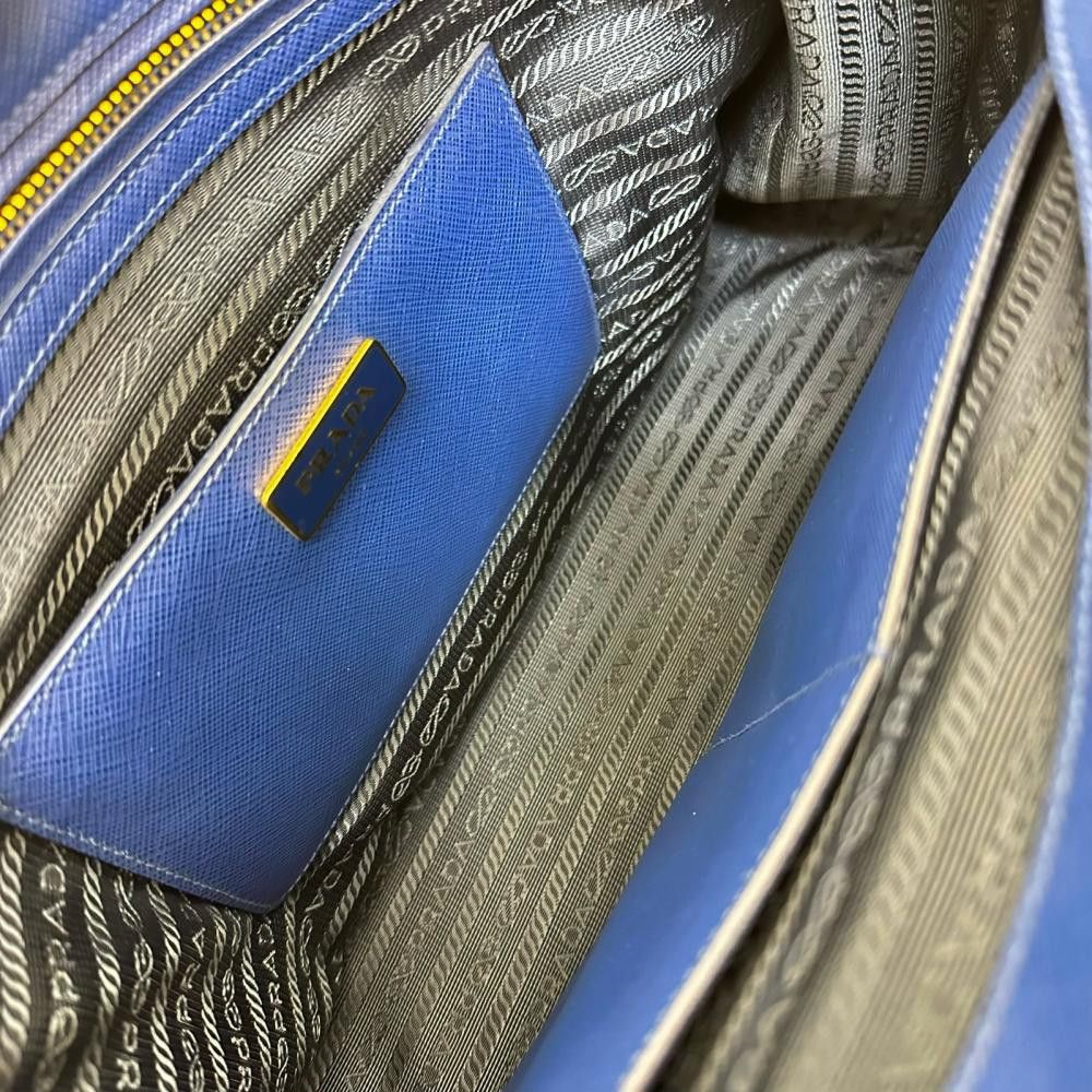 Prada Prada Prada Galleria Saffiano Leather 2way Bag Leather Shoulder Bag 1BA274 Size ONE SIZE - 7 Thumbnail