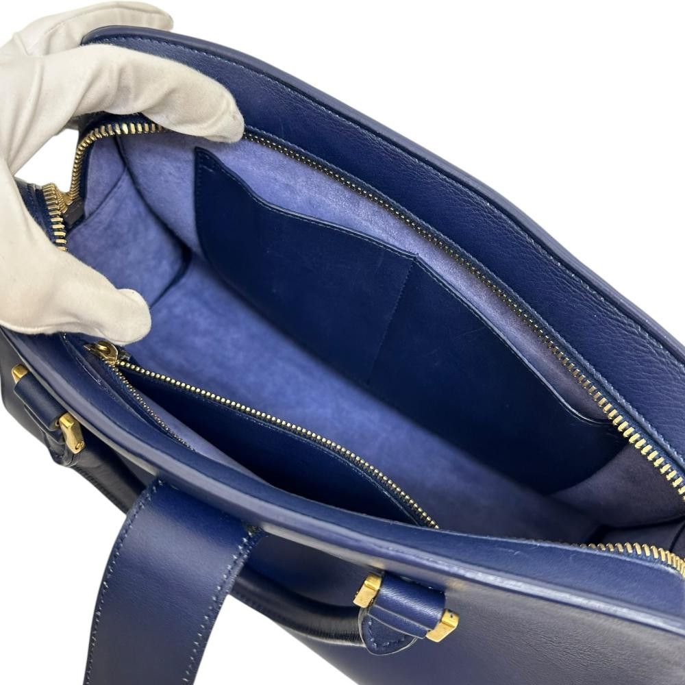 Yves Saint Laurent Yves Saint Laurent Yves Saint Laurent Cabas Leather 2way bag Leather Shoulder Bag 357395 Size ONE SIZE - 6 Thumbnail