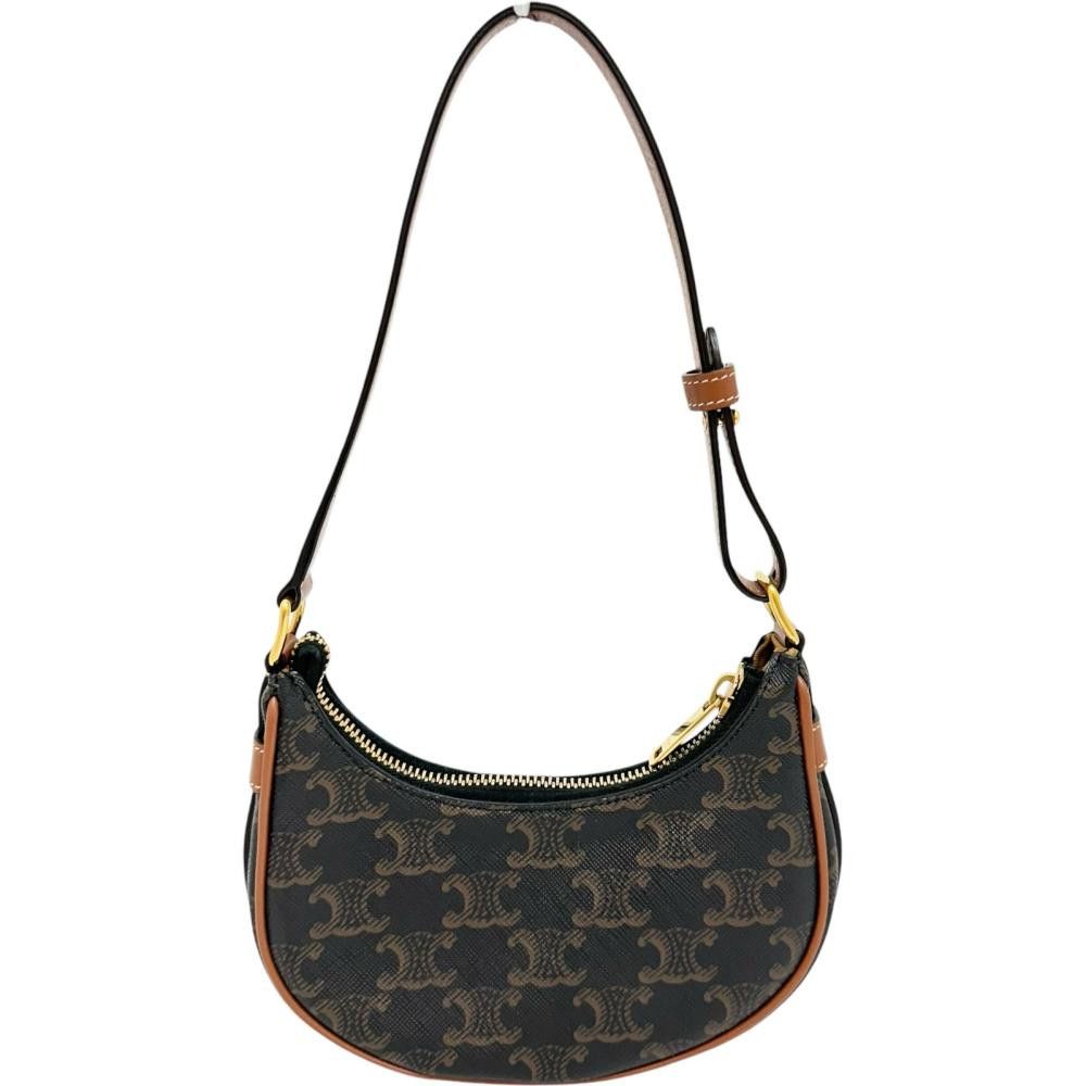 Celine Celine Celine Ava Mini Trionfo Canvas Handbag Canvas Handbag Size ONE SIZE - 3 Thumbnail