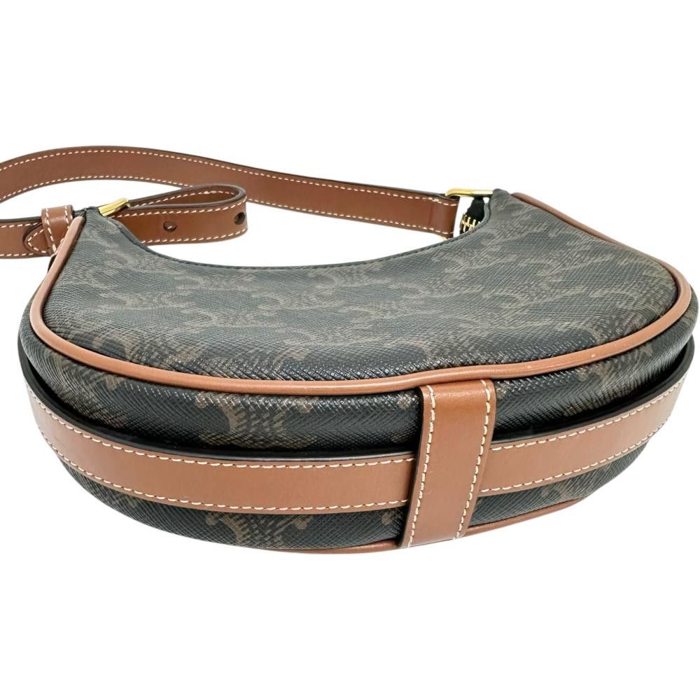 Celine Celine Celine Ava Mini Trionfo Canvas Handbag Canvas Handbag Size ONE SIZE - 4 Thumbnail