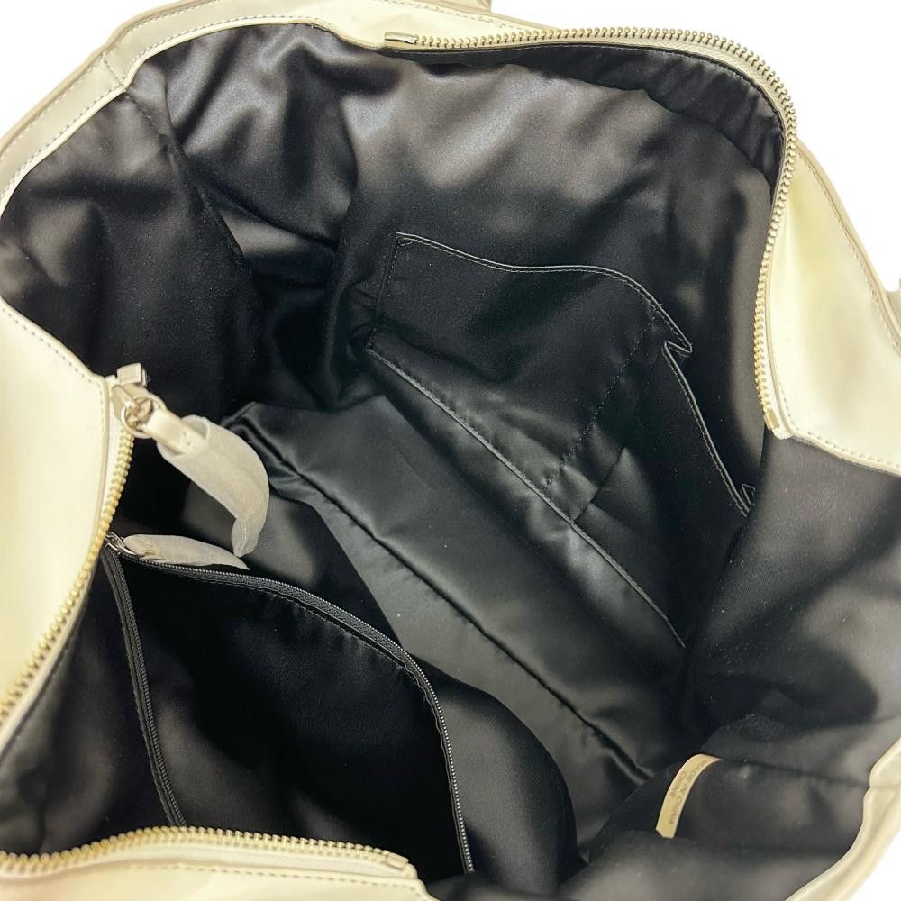 Coach Coach Coach Signature Canvas Patent Leather Tote Bag Canvas Tote Bag 29423 Size ONE SIZE - 8 Thumbnail