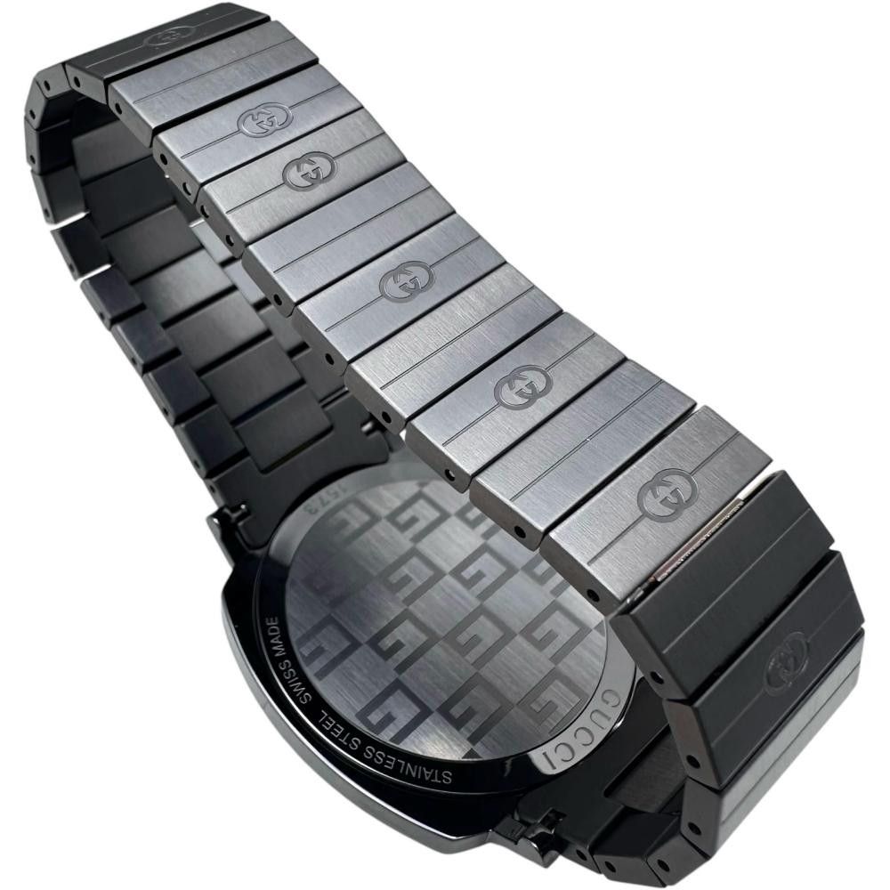 Gucci Gucci Gucci Grip Stainless Steel Metal Quartz 157.3 DUTY FREE for USA Size ONE SIZE - 7 Thumbnail