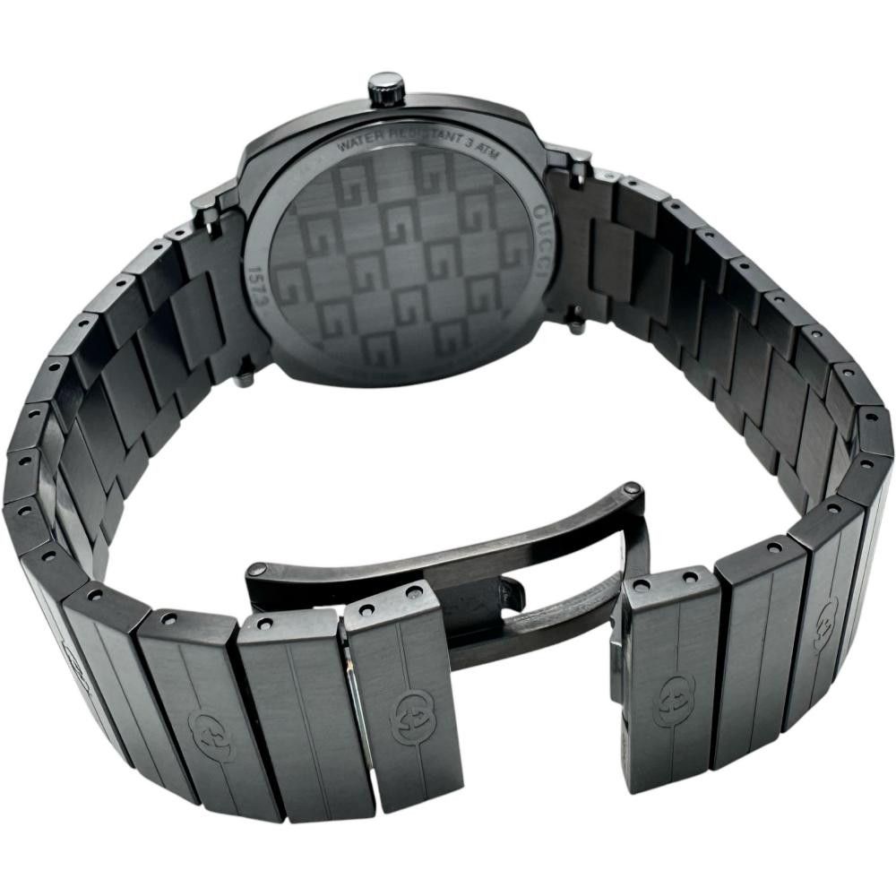 Gucci Gucci Gucci Grip Stainless Steel Metal Quartz 157.3 DUTY FREE for USA Size ONE SIZE - 6 Thumbnail