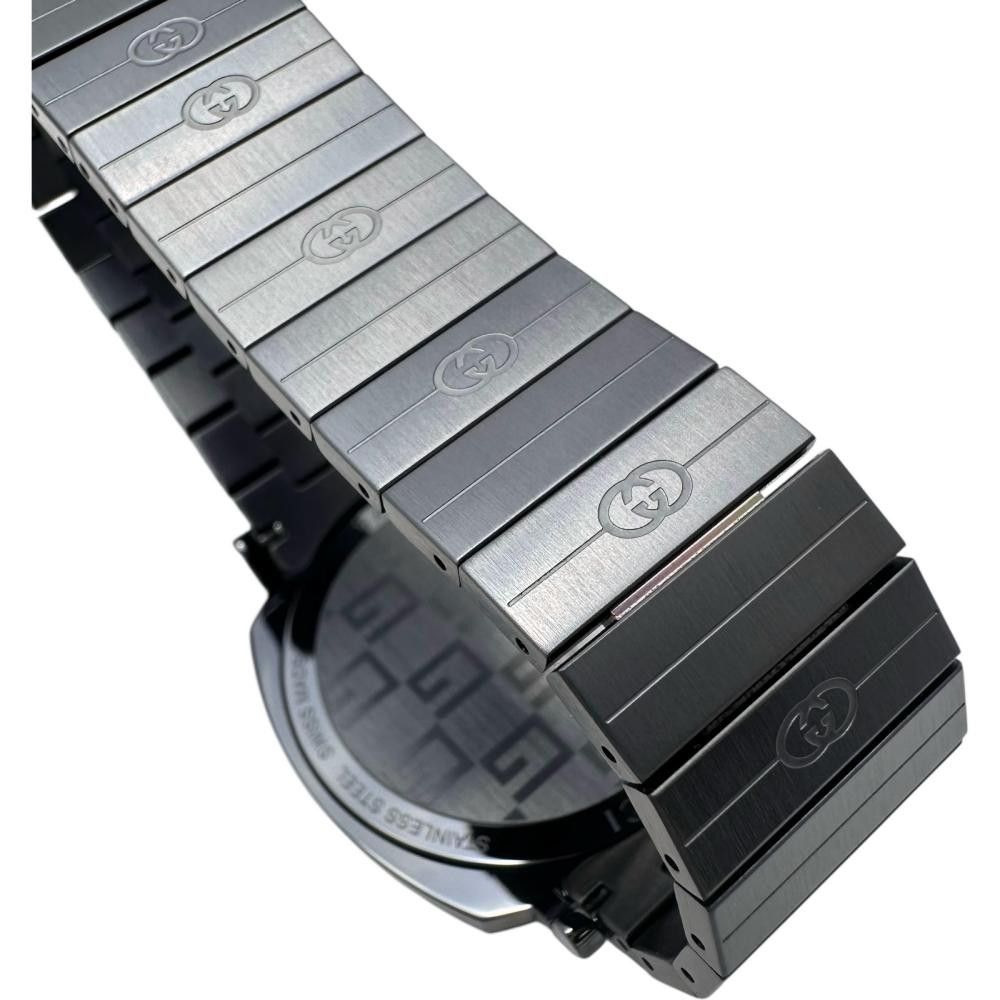 Gucci Gucci Gucci Grip Stainless Steel Metal Quartz 157.3 DUTY FREE for USA Size ONE SIZE - 8 Thumbnail