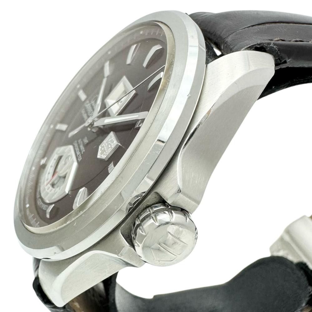 Tag Heuer TAG Heuer TAG Heuer Grand Carrera Stainless Steel Watch Metal Automatic WAV5113 Size ONE SIZE - 3 Thumbnail