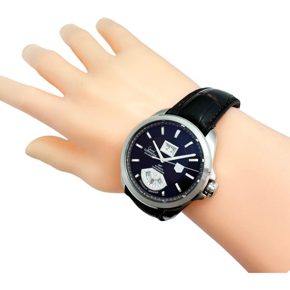 Tag Heuer TAG Heuer TAG Heuer Grand Carrera Stainless Steel Watch Metal Automatic WAV5113 Size ONE SIZE - 9 Thumbnail