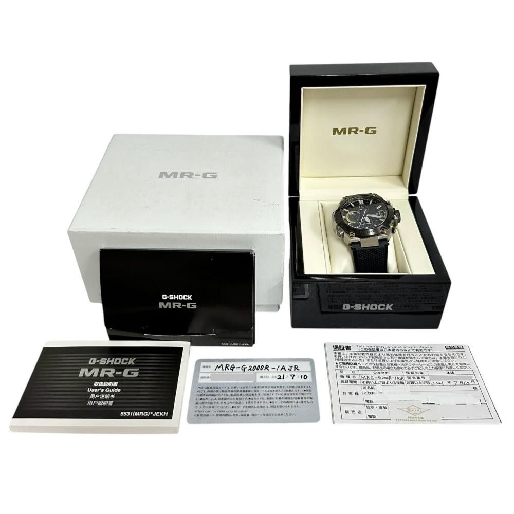 Other Other Casio G-SHOCK MR-G-G2000R-1AJR Titanium Metal Quartz MR-G-G2000R-1AJR Size ONE SIZE - 9 Thumbnail