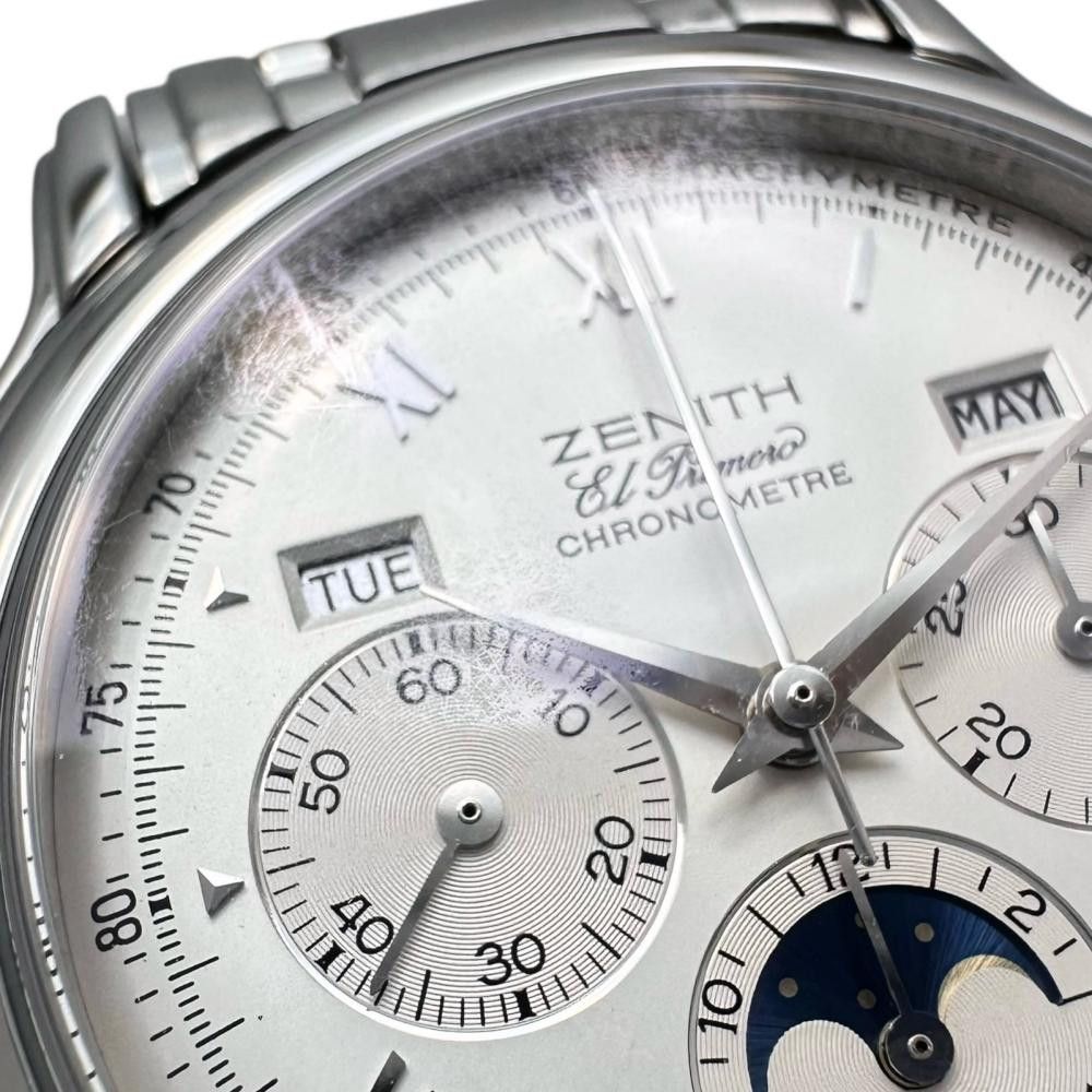 ZENITH Zenith ZENITH Chronomaster Triple Calendar Stainless Steel Metal Automatic 02.0240.410/01 Size ONE SIZE - 5 Thumbnail