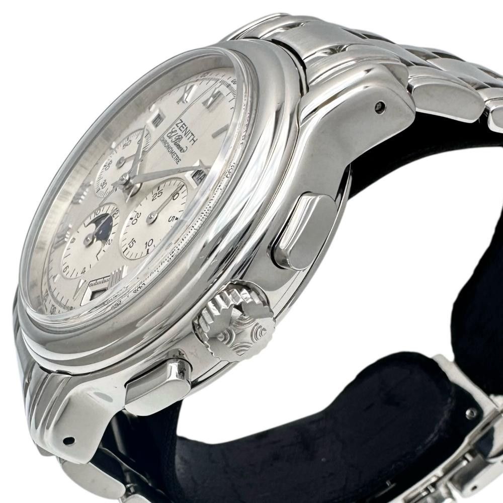 ZENITH Zenith ZENITH Chronomaster Triple Calendar Stainless Steel Metal Automatic 02.0240.410/01 Size ONE SIZE - 3 Thumbnail
