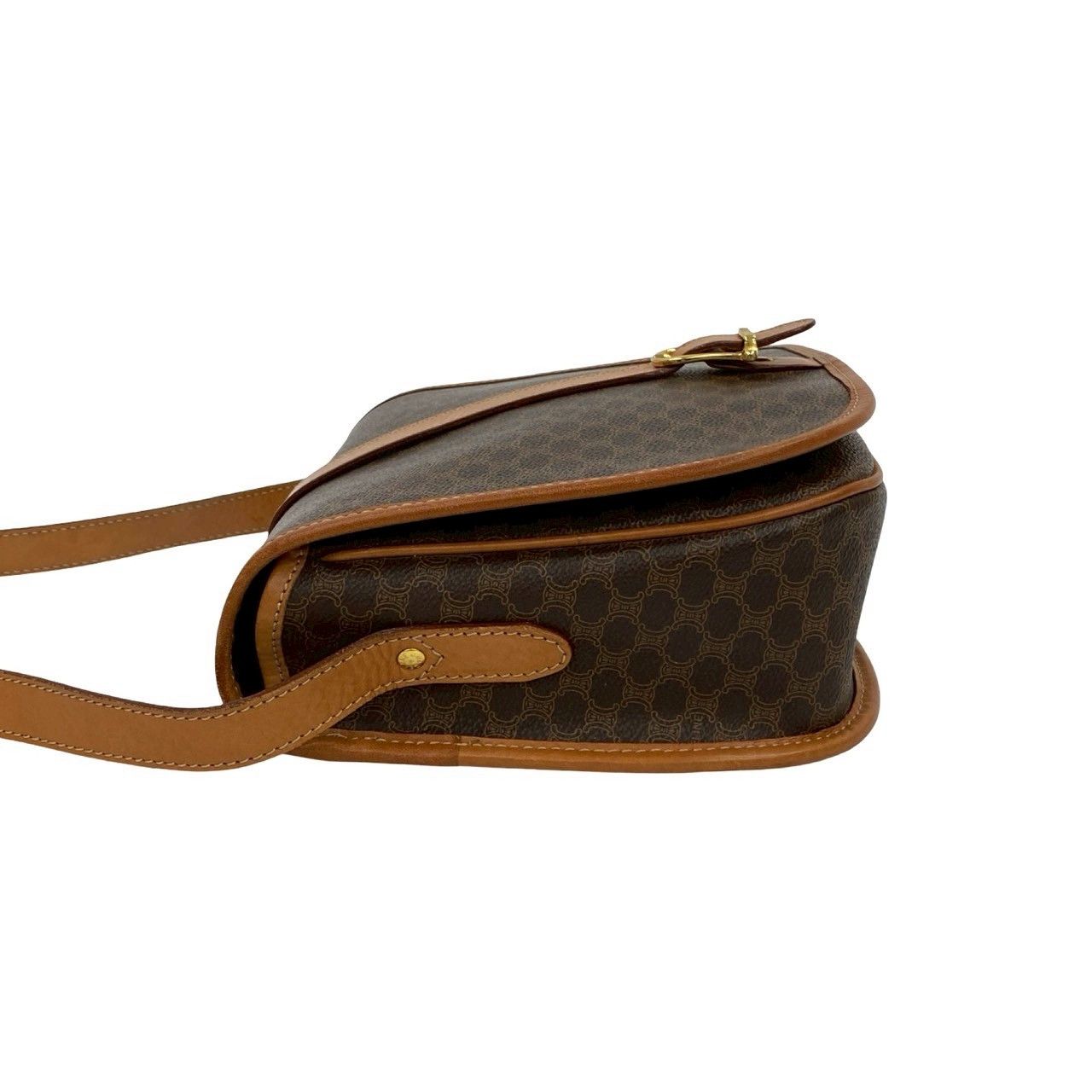 Celine Celine Celine Macadam Blazon Leather Shoulder Bag Leather Shoulder Bag DUTY FREE for USA Size ONE SIZE - 6 Thumbnail