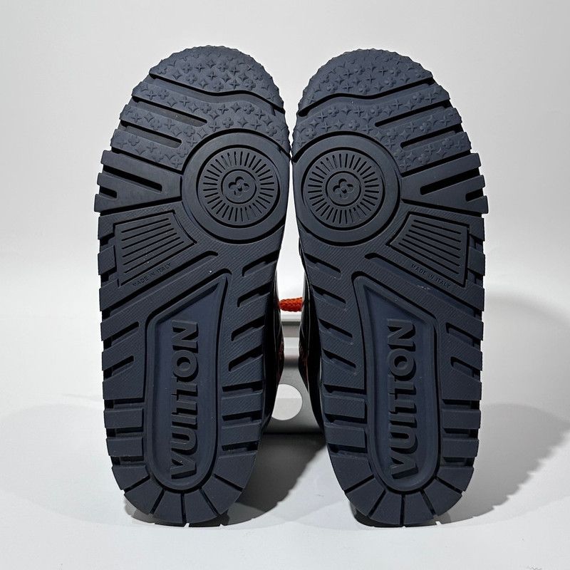Louis Vuitton Louis Vuitton Trainer Maxi Lowtop Sneakers in Gray 0079 Size US 9.5 / EU 42-43 - 6 Thumbnail