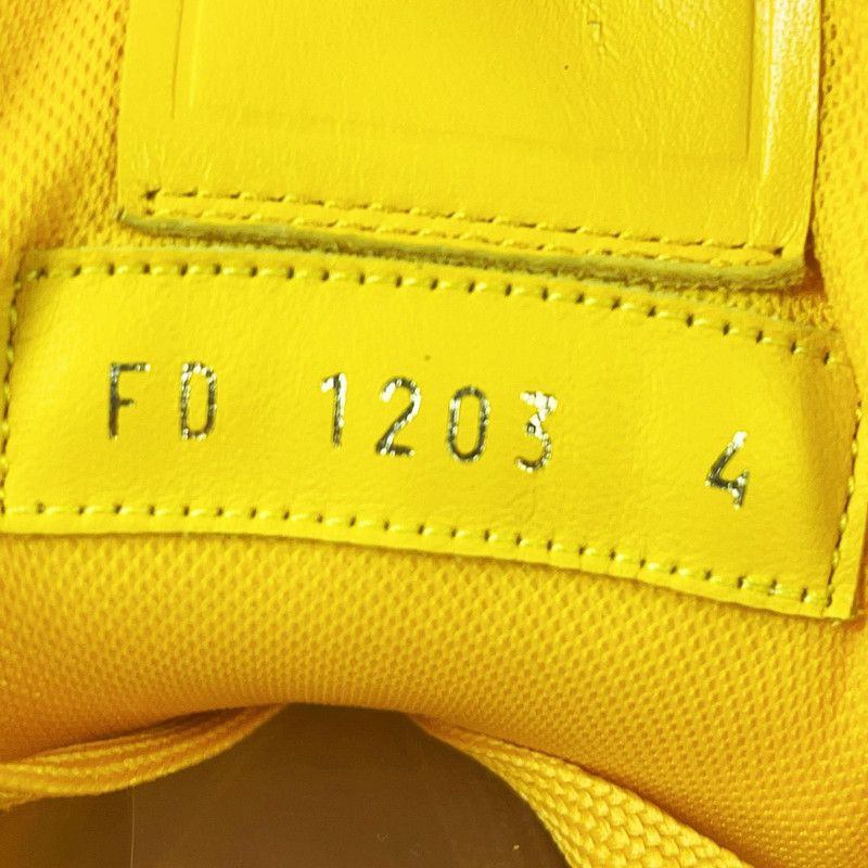Louis Vuitton Louis Vuitton Trainer Yellow and Black Low-Top Sneakers 0079 Size US 7.5 / EU 40-41 - 6 Thumbnail