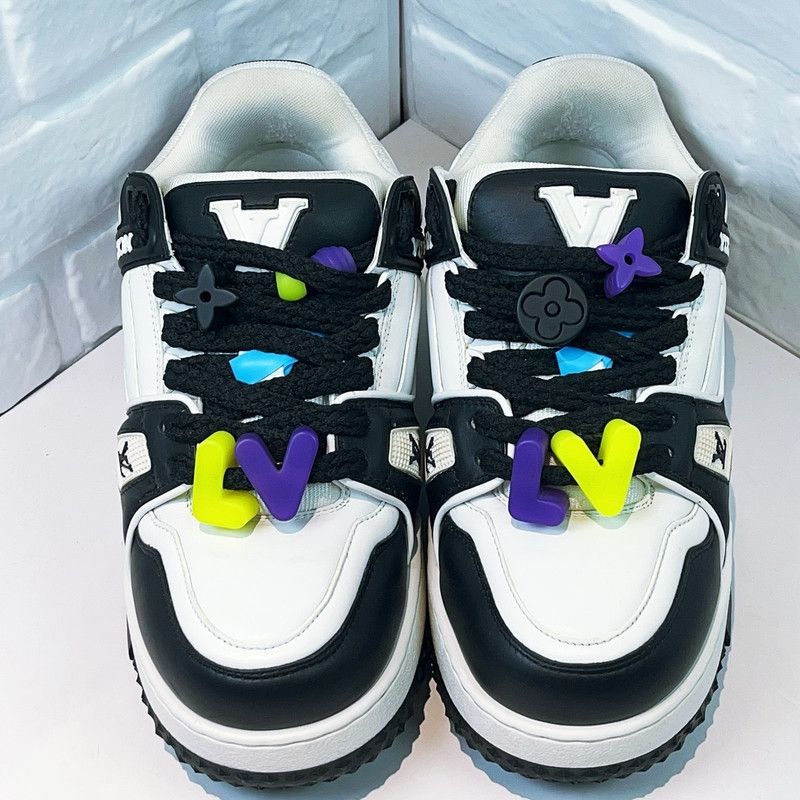 Louis Vuitton Louis Vuitton Trainer Maxi Low-Top Sneakers 0079 Size US 7.5 / EU 40-41 - 2 Thumbnail