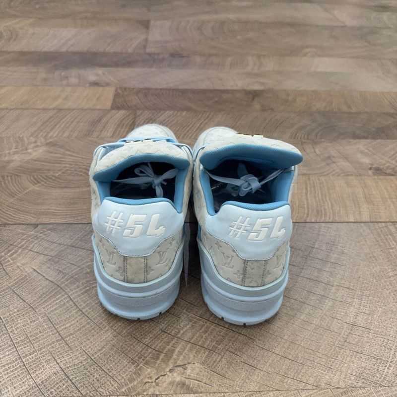 Louis Vuitton Louis Vuitton Tyler Low-Top Trainers in Blue 0079 Size US 9.5 / EU 42-43 - 3 Thumbnail