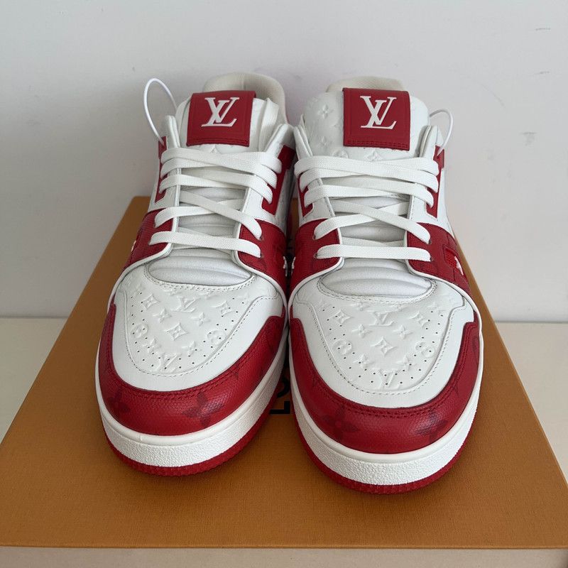 Louis Vuitton Louis Vuitton Trainer Low-Top Fashion Sneakers 0079 Size US 10.5 / EU 43-44 - 2 Thumbnail
