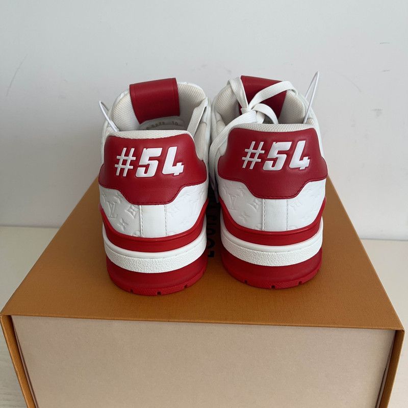 Louis Vuitton Louis Vuitton Trainer Low-Top Fashion Sneakers 0079 Size US 10.5 / EU 43-44 - 3 Thumbnail