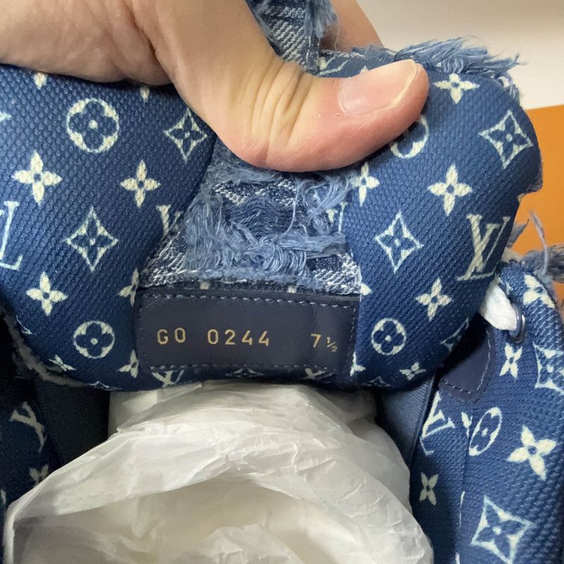 Louis Vuitton Louis Vuitton Blue Skate Shoes for Men and Women 0079 Size US 8 / EU 41 - 5 Thumbnail
