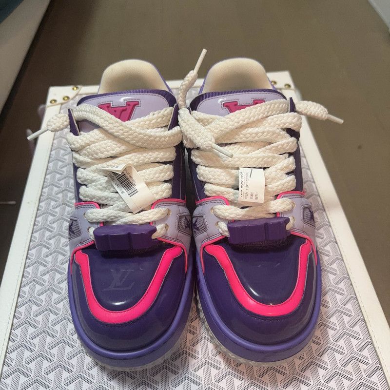 Louis Vuitton Louis Vuitton Trainer Maxi Low Top Sneakers 0079 Size US 7.5 / EU 40-41 - 2 Thumbnail
