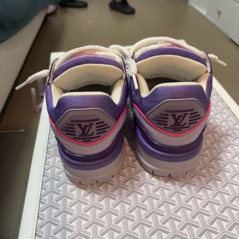 Louis Vuitton Louis Vuitton Trainer Maxi Low Top Sneakers 0079 Size US 7.5 / EU 40-41 - 3 Thumbnail