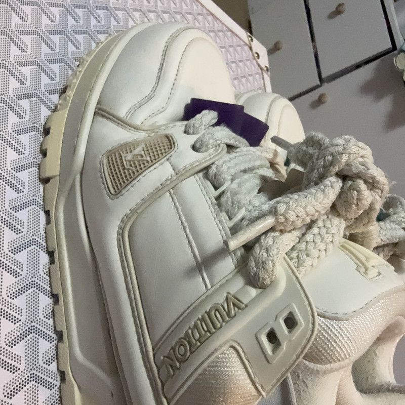 Louis Vuitton Louis Vuitton Trainer Maxi Low-Top Sneakers 0079 Size US 7.5 / EU 40-41 - 8 Thumbnail